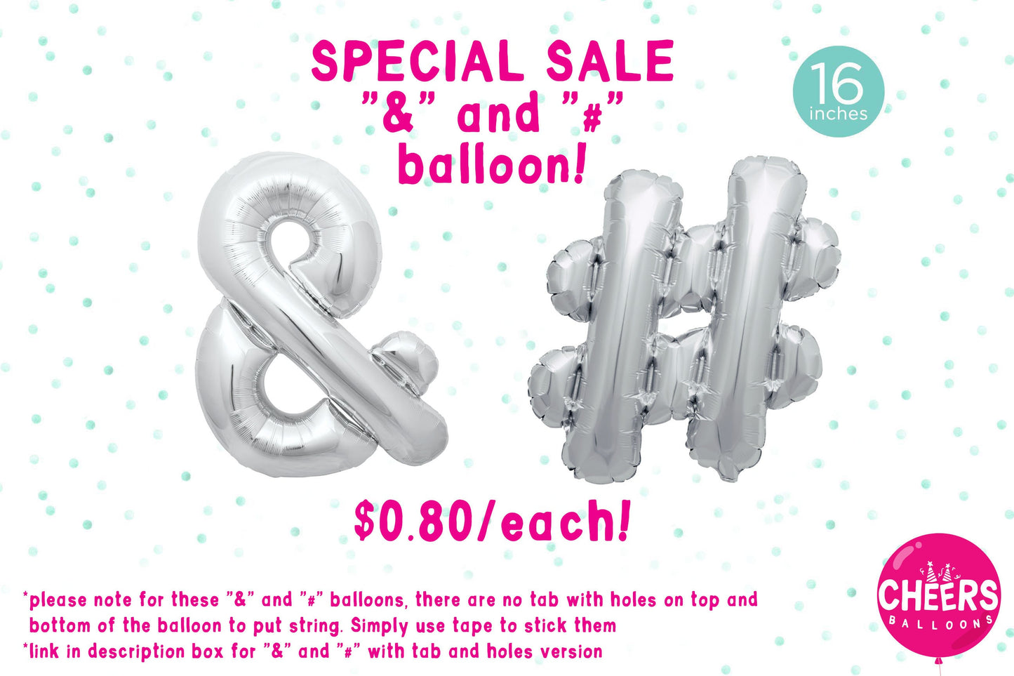 16" SILVER letter/number balloons - create your balloon banner -  silver foil balloon - letter balloons - party decor